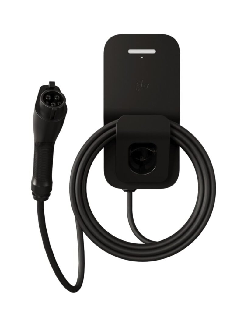 Borne de recharge FLO Maison X3 50A noir absolu