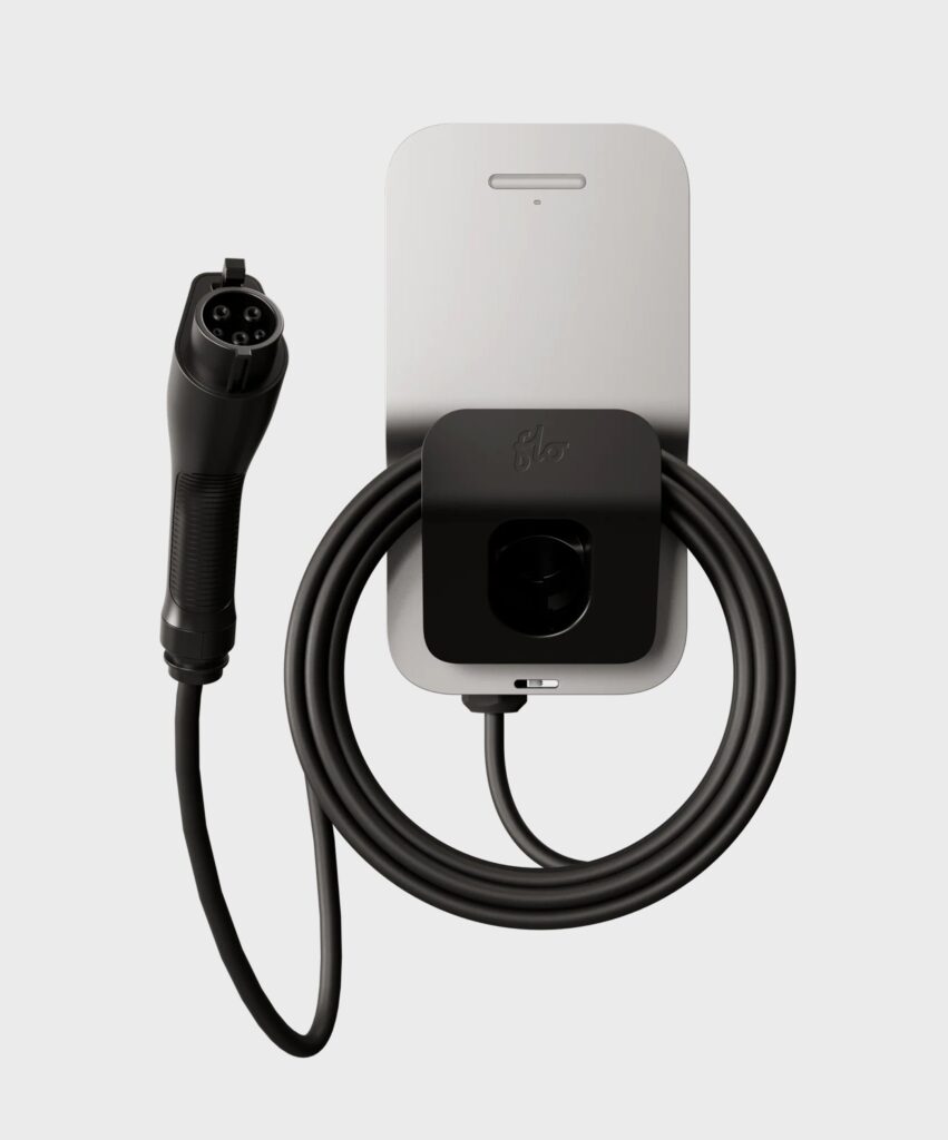 Borne de recharge FLO Maison X6 50A - Argent infini