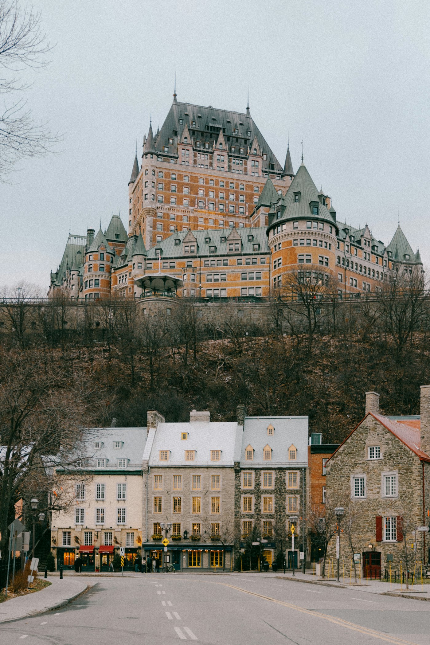 Chateau Frontenac et le Vieux-Quebec